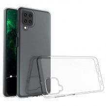 Силиконов калъф / гръб / TPU NORDIC Jelly Case за Samsung A12 - прозрачен