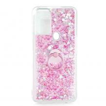 Луксозен твърд гръб / кейс / 3D Water Case със стойка Ring за Samsung A52 5G