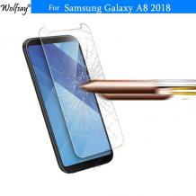 Стъклен скрийн протектор / 9H Magic Glass Real Tempered Glass Screen Protector / за дисплей нa Samsung A8 2018 A530F
