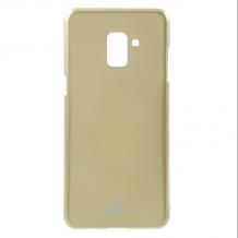 Луксозен силиконов калъф / гръб / TPU Mercury GOOSPERY Jelly Case за Samsung A8 2018 A530F
