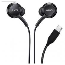 Оригинални стерео слушалки AKG / handsfree / за Samsung A36 Type-C - черни