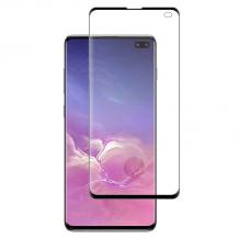 3D full cover ANANK Tempered glass screen protector Samsung S20 Ultra / Извит стъклен скрийн протектор Samsung S20 Ultra - черен