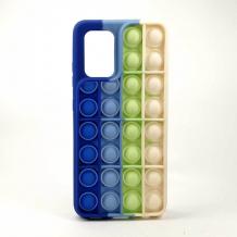 Силиконов калъф / гръб / TPU 3D Rainbow POP It / Popit / Попит за Samsung A02s - art 2