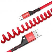 Оригинален USB кабел BASEUS Fish Eye Type-C за зареждане и пренос на данни