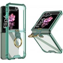 Луксозен удароустойчив гръб / кейс / Ring Case за Samsung Z Flip 6