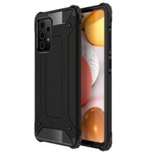 Силиконов гръб TPU Spigen Hybrid с твърда част за Samsung A72 / A72 5G - черен