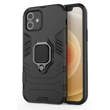 Силиконов гръб TPU Hybrid Shockproof Hybrid Case за Apple iPhone 12 Pro Max 6.7" - черен