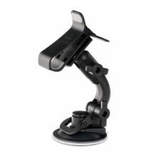Универсална стойка за кола тип щипка / Clipper Car Mount за Samsung, Apple, Huawei, Lenovo, LG, HTC, Sony, Nokia, ZTE - черна / въртяща се на 360 градуса