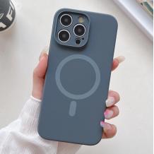 Луксозен гръб / кейс / Smooth Guard Silicone Case с безжично зареждане MagSafe за Apple iPhone 16 Pro (6.3)