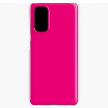 Луксозен силиконов калъф / гръб / Nano TPU за Samsung Note 20 Ultra - лилав