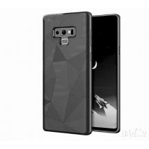 Луксозен силиконов гръб EDIVIA Diamond за Samsung Note 9 - черен