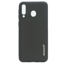 Луксозен силиконов калъф / гръб / Sammato Cover TPU Case за Honor 20 Lite - черен