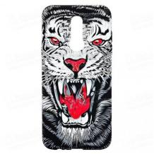 Силиконов калъф / гръб / TPU LUXO за Nokia 3.2 - тигър / сив