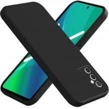 Луксозен силиконов калъф / гръб / TPU кейс 1.5mm за Samsung S20 FE - черен със защита за камерата