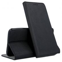 Кожен калъф Magnet Book със стойка за Samsung J3 / J3 2016 J320 - черен