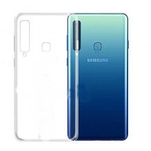 Луксозен силиконов калъф / гръб / TPU Oucase Ultra Slim Series за Samsung A9 A920F 2018 - прозрачен