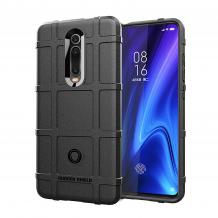 Оригинален силиконов калъф / гръб / Rugged Shield TPU Case за Xiaomi Mi 9T - черен
