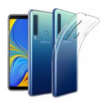 Ултра тънък силиконов калъф / гръб / TPU Ultra Thin за Samsung A9 A920F 2018 - прозрачен