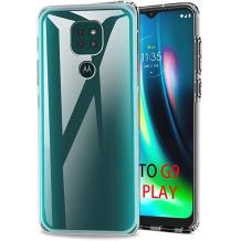 Силиконов калъф / гръб / TPU NORDIC Jelly Case за Motorola Moto G9 Play - прозрачен