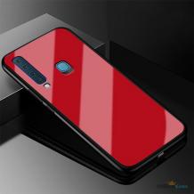 Луксозен стъклен твърд гръб за Samsung A9 A920F 2018