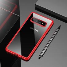Луксозен силиконов гръб USAMS MANT Series TPU за Samsung S10