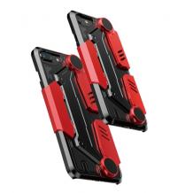 Луксозен гръб Baseus Gamer Gamepad за Apple iPhone 7 Plus / iPhone 8 Plus - черен с червено
