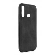 Луксозен гръб Denim за Samsung A9 A920F 2018 - черен