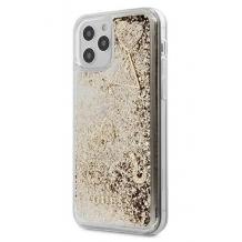 Луксозен гръб 3D Guess Glitter Case за Apple iPhone 12 Pro Max 6.7''
