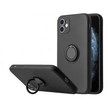 Силиконов твърд гръб TPU кейс / Case Magnetic Finger Ring Car Holder / за Apple iPhone 13 (6.1)