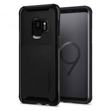 Оригинален силиконов калъф / гръб / TPU Spigen Neo Hybrid Urban Case за Samsung S9 G960 - черен