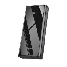 Универсална външна батерия HOCO J45 Pro Power Bank Dual USB / LED Display / PD20W+Type-C 3.0 10000mAh / Universal HOCO J45 Pro Power Bank 10000mAh / PD20W - черна