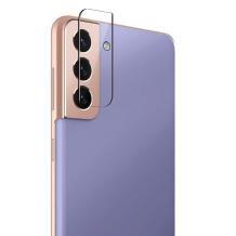 9D Camera Tempered Glass / Стъклен протектор за задна камера на Samsung S21 Plus - прозрачен