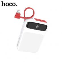 Универсална външна батерия HOCO J40 Power Bank 10000mAh / Universal HOCO J40 Power Bank 10000mAh - Бяла
