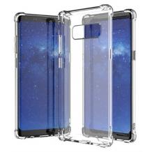 Удароустойчив силиконов калъф за Samsung S10 Plus - прозрачен