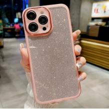 Луксозен силиконов калъф / кейс / Sparkle Case TPU за Apple iPhone 15 Pro Max (6.7)