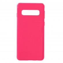 Силиконов калъф / гръб / TPU NORDIC Jelly Case за Samsung S10 Plus - цикламен