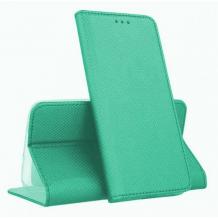 Кожен калъф Magnet Case със стойка за Samsung A51