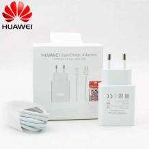 Оригинално зарядно комплект с кабел Super Fast Charging 66W за Honor Magic 7 Lite / Type-C - бяло