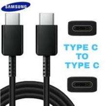 Оригинален USB кабел за зареждане и пренос на данни за Samsung A56 / Type-C към Type-C