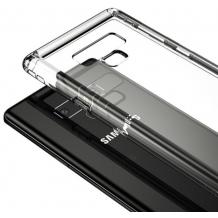 Луксозен силиконов калъф / гръб / TPU Baseus Airbag Case за Samsung Note 9 - прозрачен