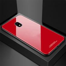 Луксозен стъклен твърд гръб за Samsung J3 2017 J330