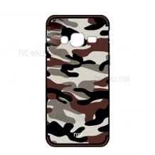 Силиконов калъф / гръб / TPU NXE Design за Samsung J7 2016 J710 - камуфлаж / кафяв