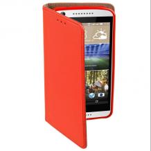 Кожен калъф Magnet Case със стойка за Samsung J7 2017 J730 - червен