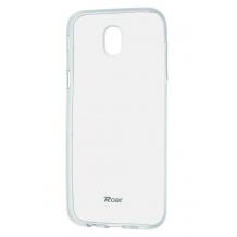 Луксозен силиконов калъф / гръб / TPU Roar Jelly Case за Samsung J7 2017 J730 - прозрачен
