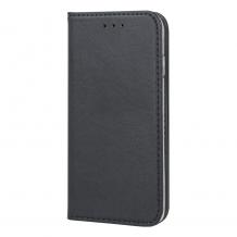 Кожен калъф Flip тефтер Magnetic Book със стойка за Xiaomi 13T / 13T Pro - черен