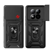 Удароустойчив кейс TPU Case Magnetic Finger Ring Car Holder за Honor 400 Smart / Honor X7d