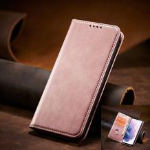 Кожен калъф Flip тефтер Magnetic Book със стойка за Xiaomi Redmi 14C