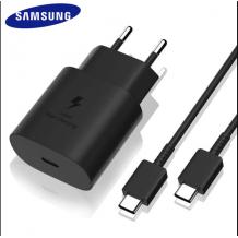Оригинално зарядно комплект с кабел за Samsung S23 Plus 5G 220V EP-TA800 Super Charge 25W