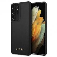 Оригинален гръб Guess за Samsung S21 Ultra - черен