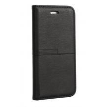 Луксозен кожен калъф Flip тефтер URBAN BOOK със стойка за Samsung A3 2017 A320 - черен